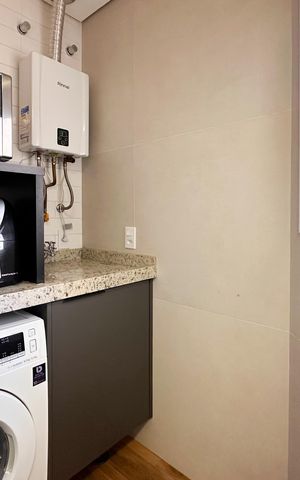 Apartamento à venda com 68m², 2 quartos e 2 vagas Apartamento à venda com 68m², 2 quartos e 2 vagasÁrea de Serviço