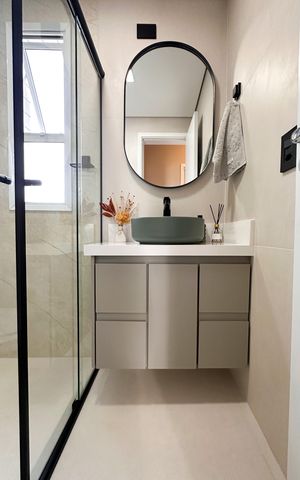 Apartamento à venda com 68m², 2 quartos e 2 vagas Apartamento à venda com 68m², 2 quartos e 2 vagasBanheiro Social