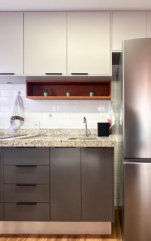 Apartamento à venda com 68m², 2 quartos e 2 vagas Apartamento à venda com 68m², 2 quartos e 2 vagasCozinha