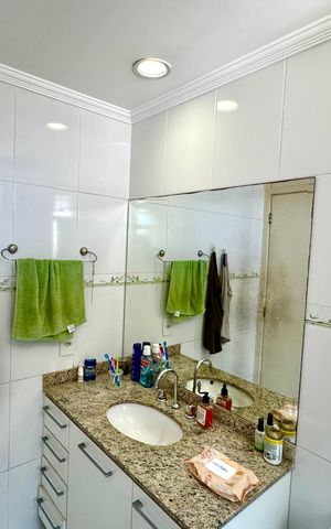 Apartamento à venda com 114m², 3 quartos e 2 vagas Apartamento à venda com 114m², 3 quartos e 2 vagasBanheiro 1