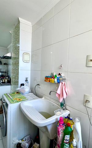 Apartamento à venda com 114m², 3 quartos e 2 vagas Apartamento à venda com 114m², 3 quartos e 2 vagasÁrea de Serviço