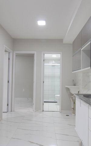 Apartamento para alugar com 36m², 2 quartos e 1 vagaCozinha - Armários