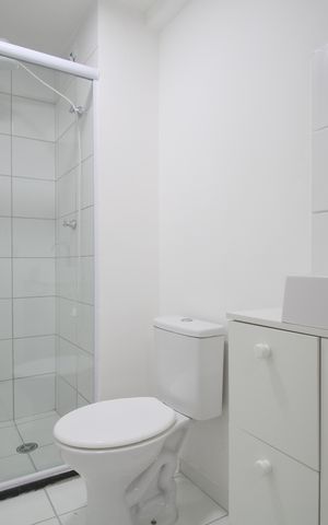 Apartamento para alugar com 36m², 2 quartos e 1 vagaBanheiro
