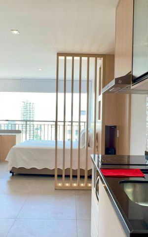 Studio para alugar com 29m², 1 quarto e sem vaga Studio para alugar com 29m², 1 quarto e sem vagaCozinha