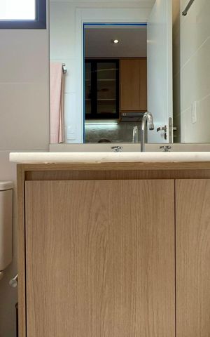 Studio para alugar com 29m², 1 quarto e sem vaga Studio para alugar com 29m², 1 quarto e sem vagaBanheiro