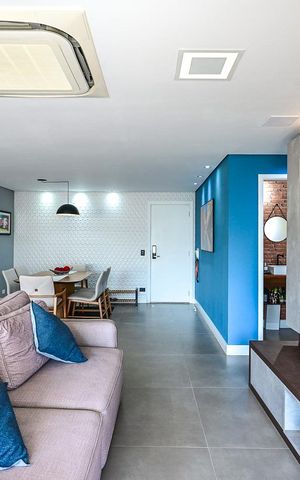 Apartamento à venda com 133m², 3 quartos e 2 vagasSala