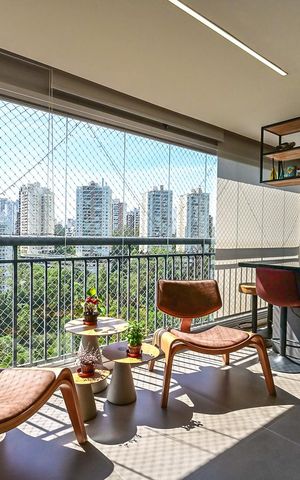 Apartamento à venda com 133m², 3 quartos e 2 vagasVaranda
