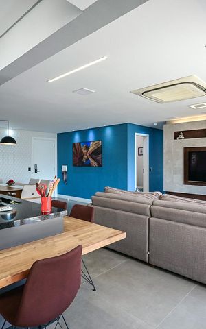 Apartamento à venda com 133m², 3 quartos e 2 vagasSala