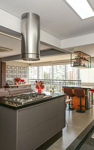 Apartamento à venda com 133m², 3 quartos e 2 vagasCozinha