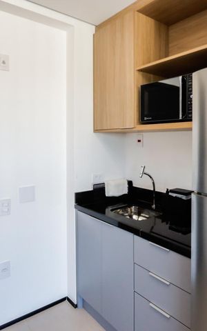 Studio à venda com 25m², 1 quarto e sem vaga Studio à venda com 25m², 1 quarto e sem vagaStudio