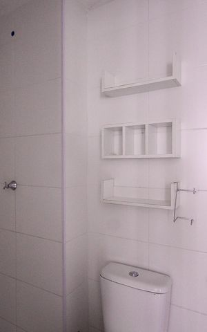 Apartamento à venda com 33m², 2 quartos e sem vaga Apartamento à venda com 33m², 2 quartos e sem vagaBanheiro