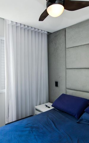 Apartamento à venda com 42m², 2 quartos e 1 vagaQuarto 1