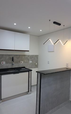 Studio para alugar com 34m², 1 quarto e sem vagaSala/Cozinha