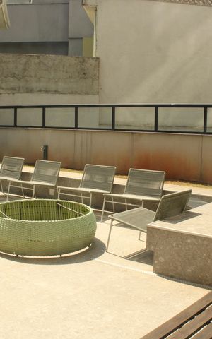 Studio à venda com 38m², 1 quarto e sem vagaÁrea comum - área gourmet