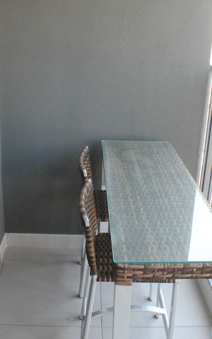 Studio à venda com 38m², 1 quarto e sem vagaVaranda