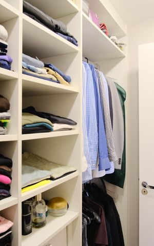 Apartamento à venda com 66m², 2 quartos e 1 vagaCloset do quarto 1