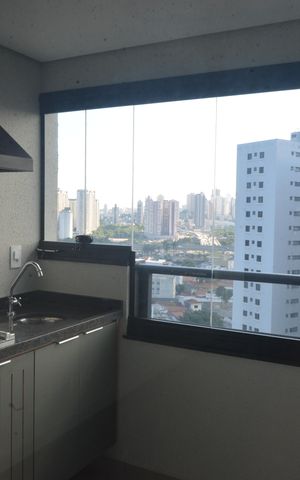 Apartamento para alugar com 63m², 2 quartos e 2 vagasVaranda gourmet