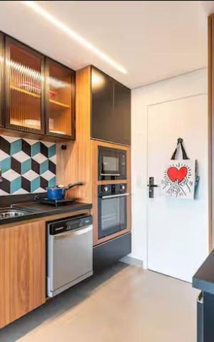 Apartamento à venda com 28m², 1 quarto e sem vaga Apartamento à venda com 28m², 1 quarto e sem vagaCozinha
