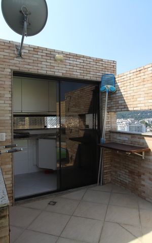 Apartamento à venda com 167m², 3 quartos e 2 vagasChurrasqueira