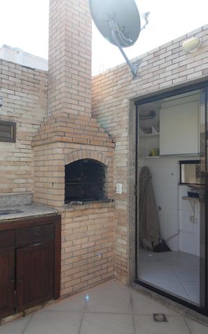 Apartamento à venda com 167m², 3 quartos e 2 vagasChurrasqueira