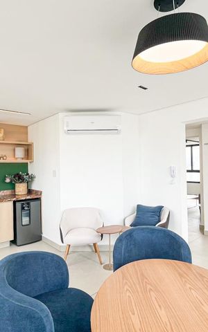 Apartamento para alugar com 34m², 1 quarto e sem vaga Apartamento para alugar com 34m², 1 quarto e sem vagaÁrea gourmet