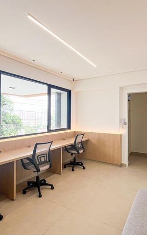 Apartamento para alugar com 34m², 1 quarto e sem vaga Apartamento para alugar com 34m², 1 quarto e sem vagaCoworking