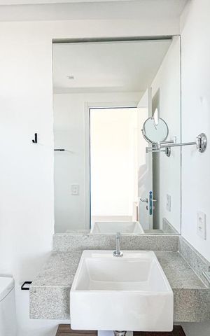 Apartamento para alugar com 34m², 1 quarto e sem vaga Apartamento para alugar com 34m², 1 quarto e sem vagaBanheiro