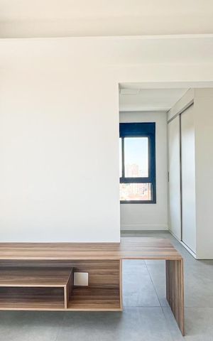 Apartamento para alugar com 34m², 1 quarto e sem vaga Apartamento para alugar com 34m², 1 quarto e sem vagaSala/Cozinha