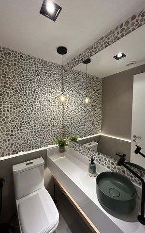 Apartamento à venda com 79m², 3 quartos e 1 vaga Apartamento à venda com 79m², 3 quartos e 1 vagaBanheiro
