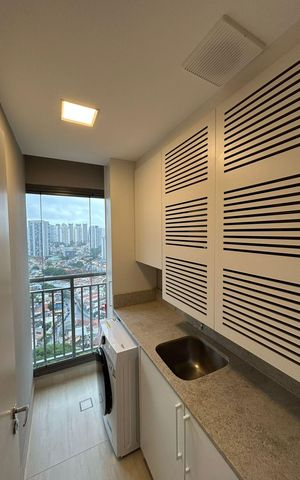 Apartamento à venda com 79m², 3 quartos e 1 vaga Apartamento à venda com 79m², 3 quartos e 1 vagaÁrea de serviço