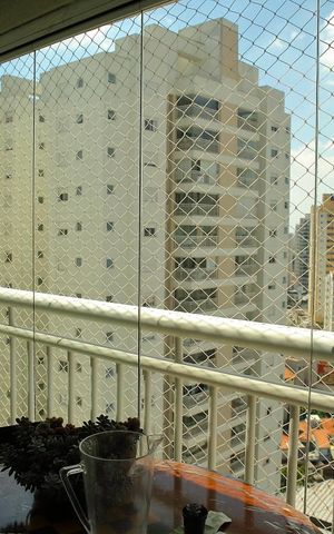 Apartamento à venda com 155m², 3 quartos e 3 vagasVaranda Gourmet da Sala
