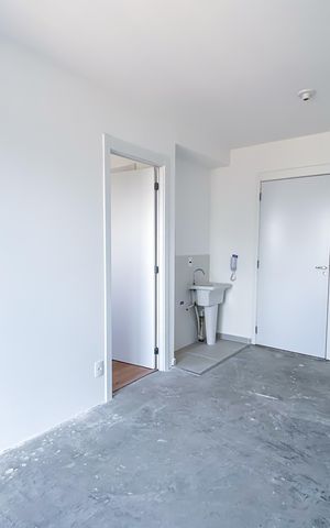 Apartamento para alugar com 27m², 1 quarto e sem vaga