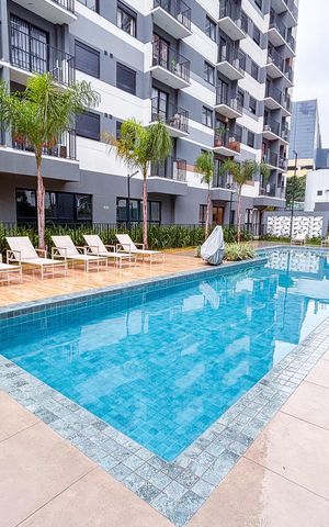 Apartamento para alugar com 27m², 1 quarto e sem vaga