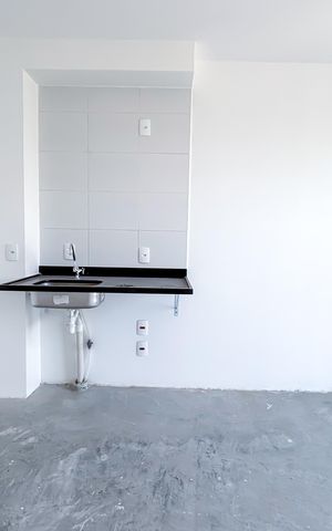 Apartamento para alugar com 27m², 1 quarto e sem vaga