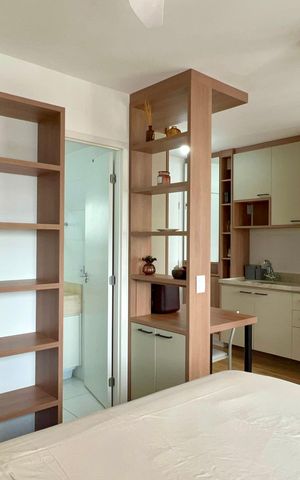 Studio para alugar com 27m², 1 quarto e sem vaga Studio para alugar com 27m², 1 quarto e sem vagaSuite