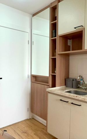 Studio para alugar com 27m², 1 quarto e sem vaga Studio para alugar com 27m², 1 quarto e sem vagaCozinha
