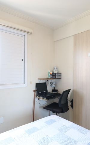 Apartamento à venda com 52m², 2 quartos e 1 vagaQuarto 1