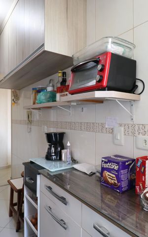 Apartamento à venda com 52m², 2 quartos e 1 vagaCozinha e Área de Serviço