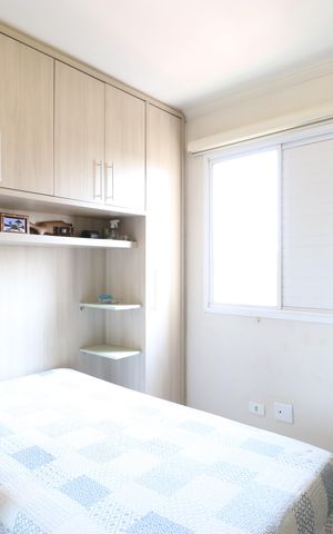 Apartamento à venda com 52m², 2 quartos e 1 vagaQuarto 1
