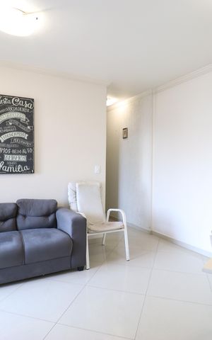 Apartamento à venda com 52m², 2 quartos e 1 vagaSala