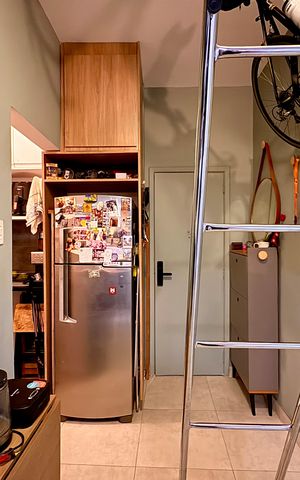Apartamento à venda com 38m², 1 quarto e sem vaga
