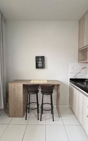 Studio para alugar com 25m², 1 quarto e 1 vagaCozinha