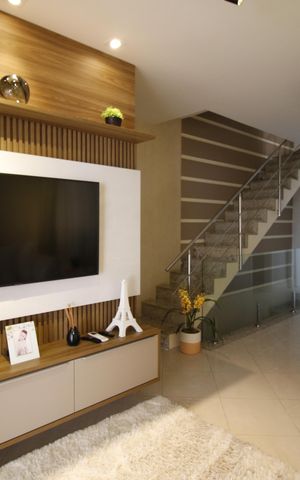 Casa de condomínio à venda com 230m², 3 quartos e 2 vagasSala