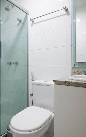 Casa de condomínio à venda com 230m², 3 quartos e 2 vagasBanheiro da Suíte 2