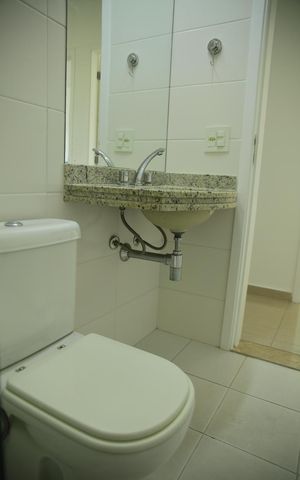 Apartamento à venda com 84m², 3 quartos e 2 vagasBanheiro Social 