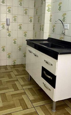Apartamento à venda com 40m², 1 quarto e 1 vagaCozinha 