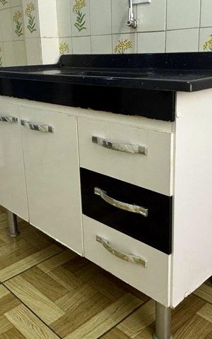 Apartamento à venda com 40m², 1 quarto e 1 vagaCozinha 