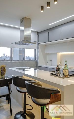 Apartamento à venda com 78m², 1 quarto e 2 vagas