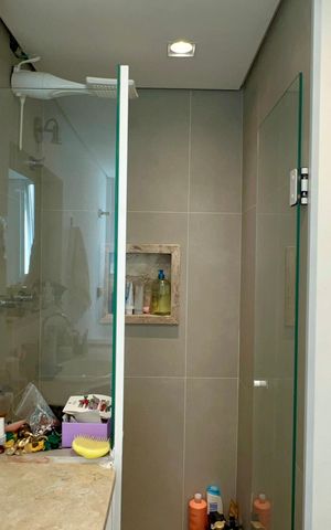 Apartamento à venda com 104m², 3 quartos e 1 vaga Apartamento à venda com 104m², 3 quartos e 1 vagaBanheiro da Suíte