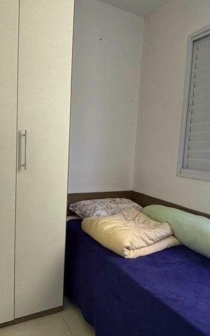 Apartamento à venda com 56m², 3 quartos e 1 vagaQuarto 3